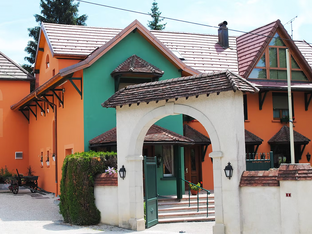 Entrée de l'Auberge des Gourmets